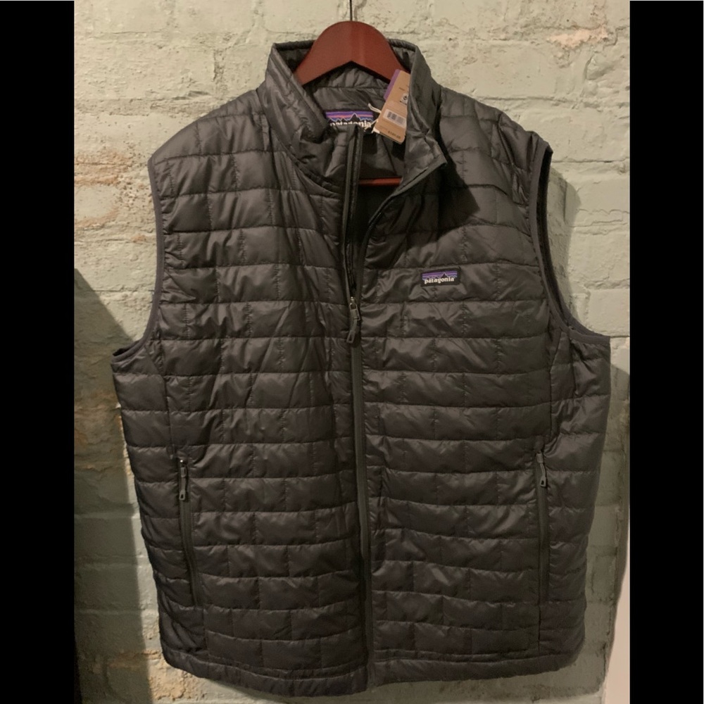 Patagonia Men’s Nano Puff Vest - Forge Grey - XXL